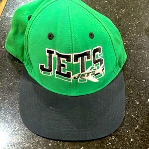 New York Jets NFL Rebook Retro Collection Green and Black 3 SnapBack